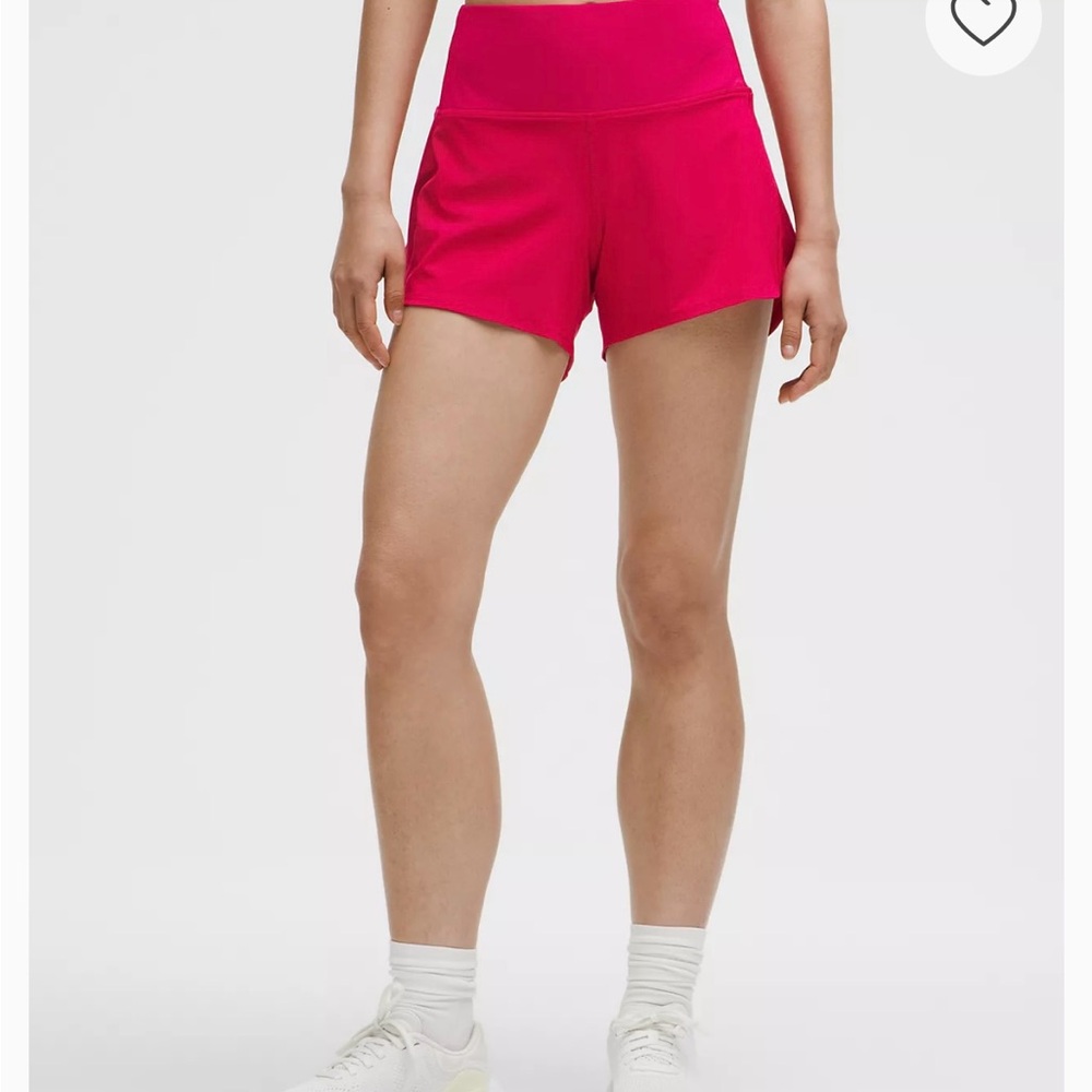 Lululemon Speed Up High-Rise Lined Short 4" Size 4